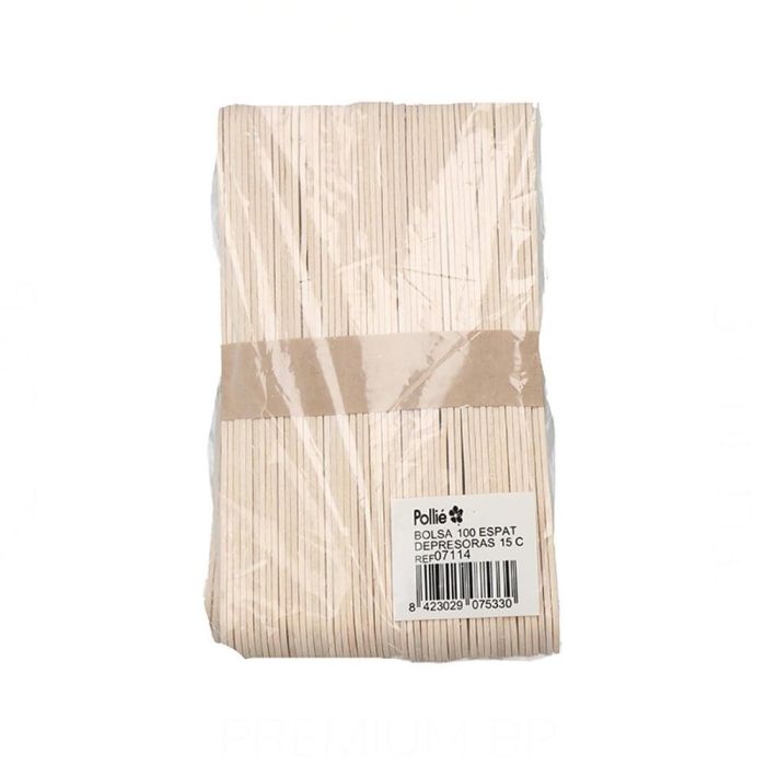 EuroStil Espátulas Depresoras Bolsa 100U 15Cm (07114)