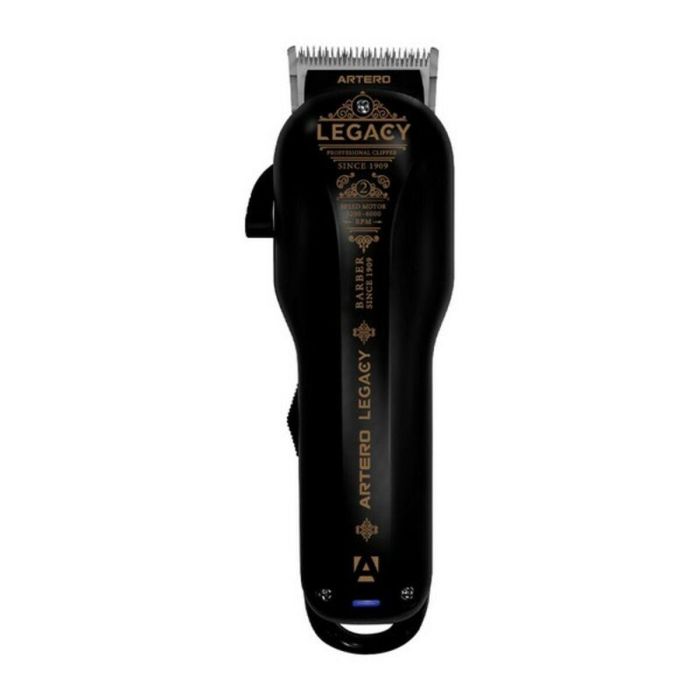 Artero Máquina Cortapelos Eléctrica Inalámbrica Legacy Professional Clipper para Barbero y Salón - 240min Autonomía, Motor DC, 2 Velocidades