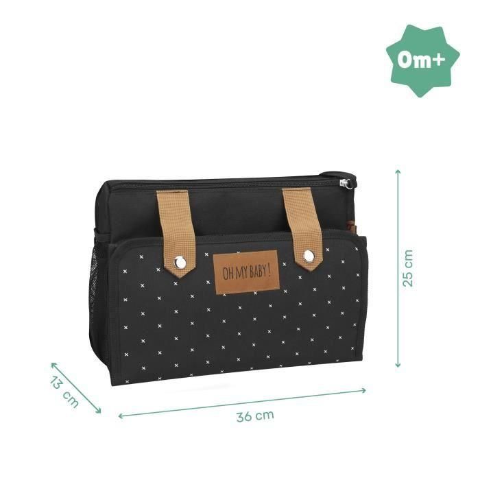 Badabulle Easy Travel: Organizador de Cochecito 2 en 1 y Bolsa Compacta con Cambiador Extraíble y Múltiples Bolsillos 4 Badabulle Easy Travel: Organizador de Cochecito 2 en 1 y Bolsa Compacta con Cambiador Extraíble y Múltiples Bolsillos 4
