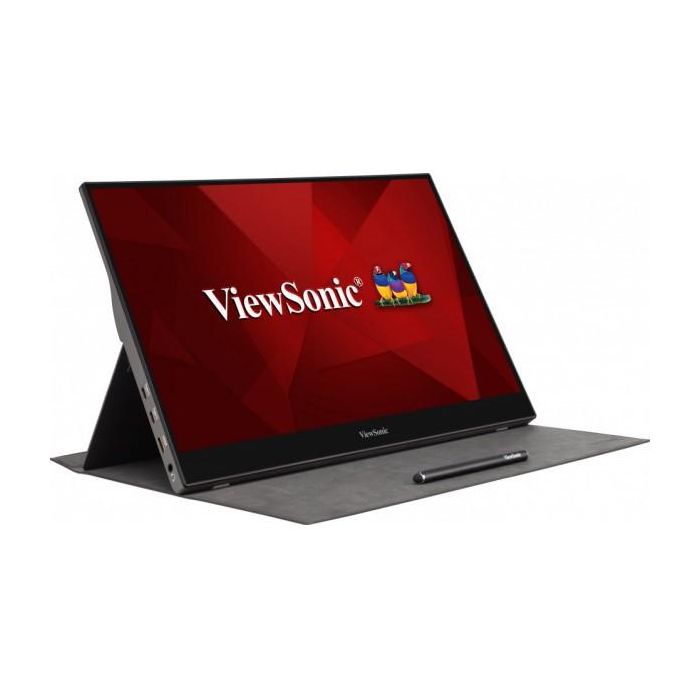 Viewsonic TD1655 Monitor Portátil Táctil Multi-Usuario 15.6" Full HD 1080p IPS con Altavoces y Doble USB-C Negro/Plata 0 Viewsonic TD1655 Monitor Portátil Táctil Multi-Usuario 15.6" Full HD 1080p IPS con Altavoces y Doble USB-C Negro/Plata 0