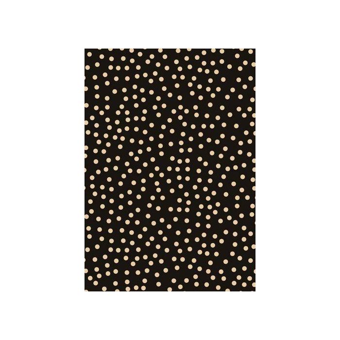 Sobre Para Regalo Tv 11X21+5 Cm. Confetti Negro Paquete De 25