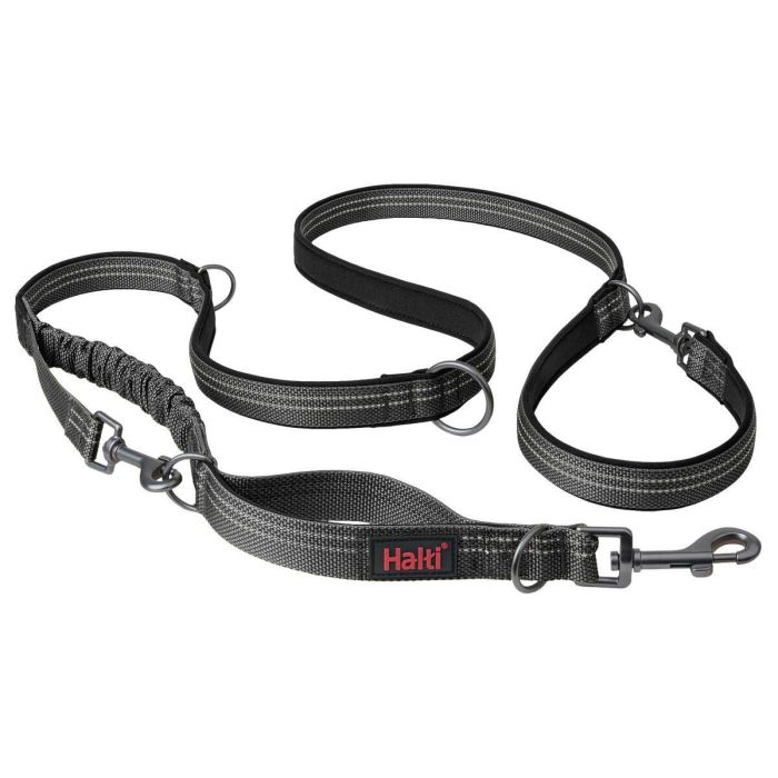Halti Anatomy Correa Multiposición para Perros Doble Enganche Talla S Gris Reflectante Acolchada 2 Metros Max. 25kg Halti Anatomy Correa Multiposición para Perros Doble Enganche Talla S Gris Reflectante Acolchada 2 Metros Max. 25kg