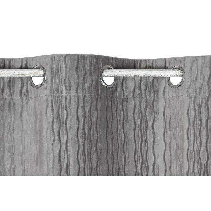 Cortina Urban DKD Home Decor Gris Claro 260 x 140 cm 4