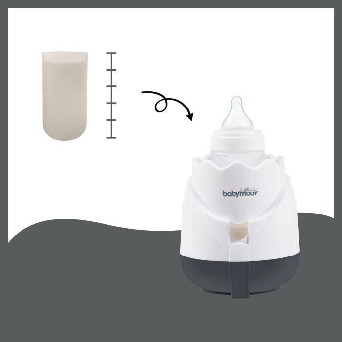 Babymoov Calienta biberones Tulipe Cream - Calentamiento rápido 3:30 min - Compatible con todos los materiales (silicona) - Parada automática 4 Babymoov Calienta biberones Tulipe Cream - Calentamiento rápido 3:30 min - Compatible con todos los materiales (silicona) - Parada automática 4