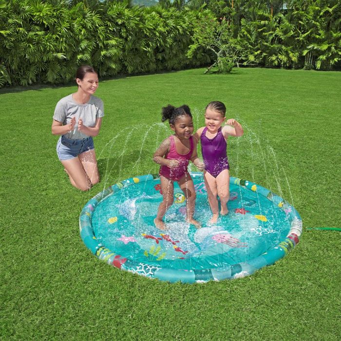 Juguete Aspersor Rociador de Agua Bestway Plástico Marino Ø 165 cm 1 Juguete Aspersor Rociador de Agua Bestway Plástico Marino Ø 165 cm 1