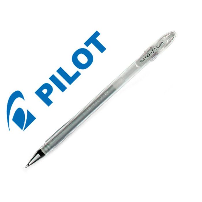 Boligrafo Pilot G1 Tinta Gel Plata