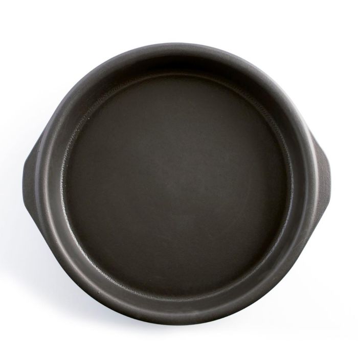 Quid Cazuela de Barro Barro Lux 22 cm Negra con Asas Apta Vitrocerámica, Gas y Eléctrica - Lote de 12 Unidades Fabricada en España 0 Quid Cazuela de Barro Barro Lux 22 cm Negra con Asas Apta Vitrocerámica, Gas y Eléctrica - Lote de 12 Unidades Fabricada en España 0