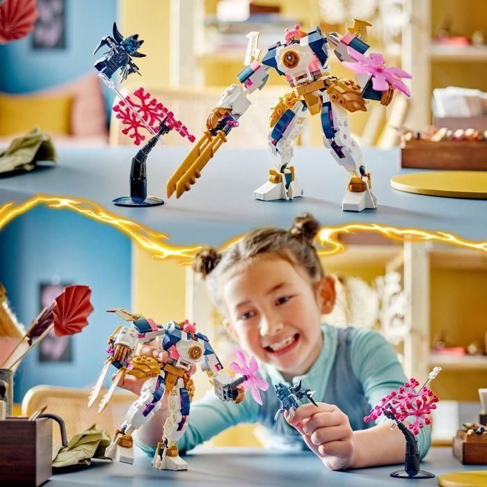 Lego Ninjago Meca Elemental Tecno de Sora: Kit de Construcción de Robot de Juguete para Niños y Niñas de 7+ Años 3