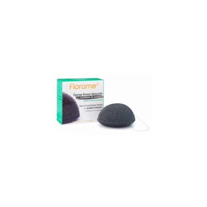 Esponja Facial Konjac Carbon De Bambu Purete Esponja Facial Konjac Carbon De Bambu Purete