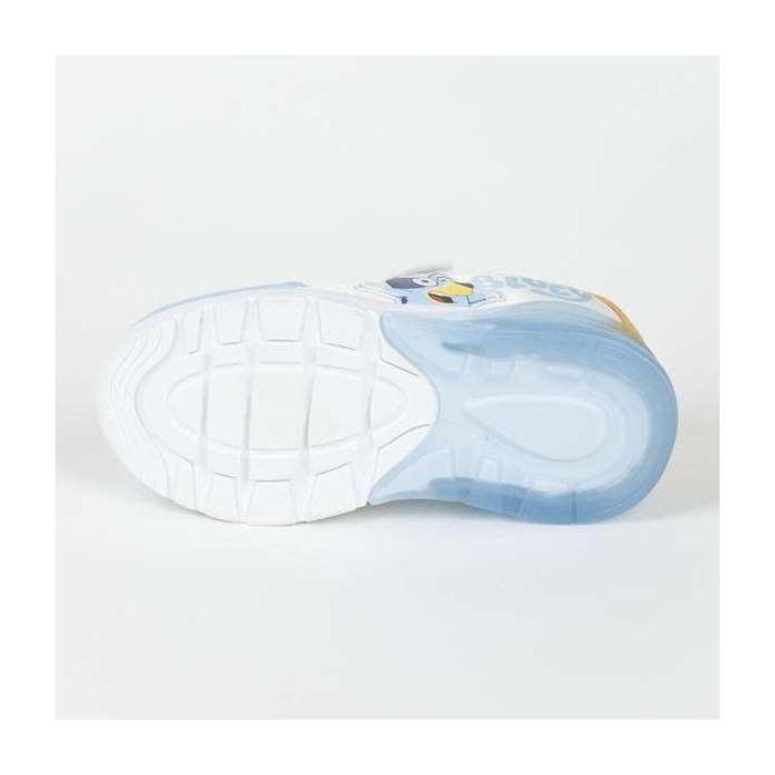Cerdá T030 Calzado Deportivo Bluey con Luces y Suela TPR Antideslizante para Niños Blanca Talla 30, ideal a partir de 3 años 2