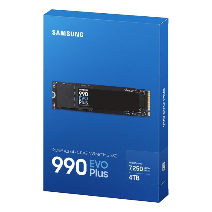 Samsung MZ-V9S4T0 M.2 4TB 990 EVO Plus NVMe PCIe 5.0 x 2 7250 MB/s