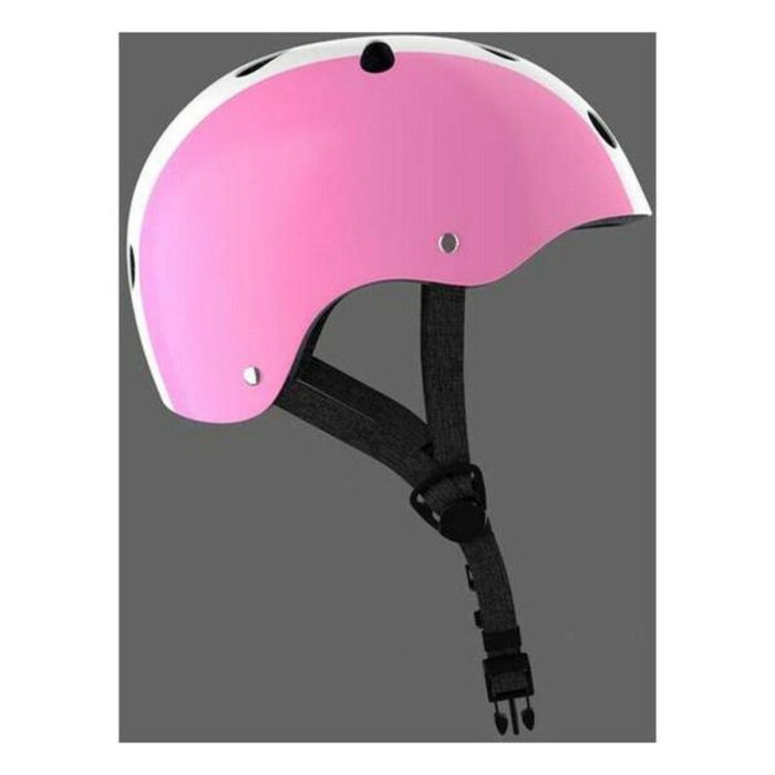 Casco Infantil Moltó Rosa Blanco 48-53 cm 1