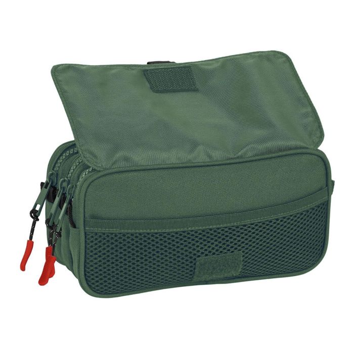 Portatodo Triple Munich Verde Verde (21,5 x 10 x 8 cm) 1