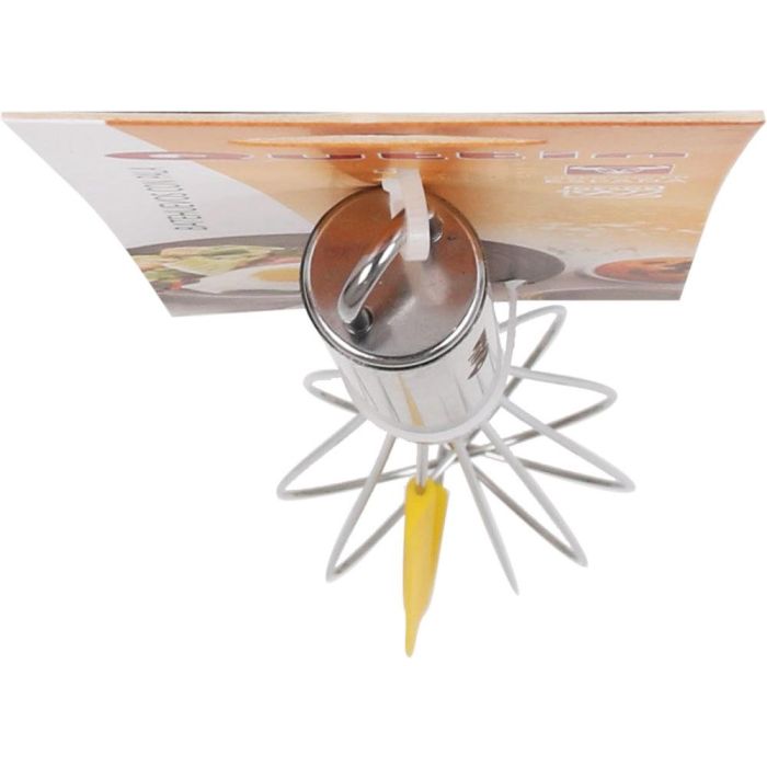 Batehuevos de acero inoxidable con pala 26 cm - Quttin (12 Unidades) 3 Batehuevos de acero inoxidable con pala 26 cm - Quttin (12 Unidades) 3