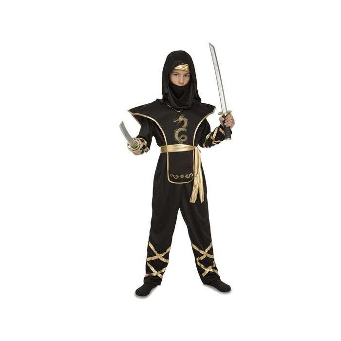 Disfraz black ninja talla 7-9 años