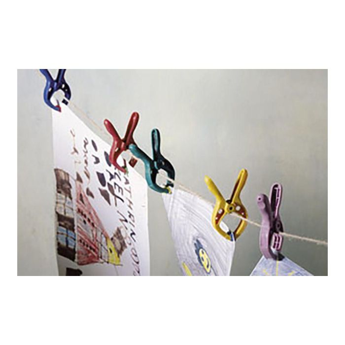 Wolfcraft Pinza Mini de Resorte Microfix, 20 mm, Para Maquetas y Fijación Precisa de Objetos Delicados, Colores Surtidos Wolfcraft Pinza Mini de Resorte Microfix, 20 mm, Para Maquetas y Fijación Precisa de Objetos Delicados, Colores Surtidos