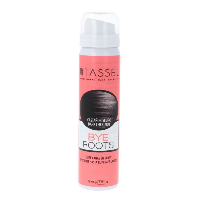 Tassel bye roots cubrecanas castaño oscuro spray 1un vaporizador