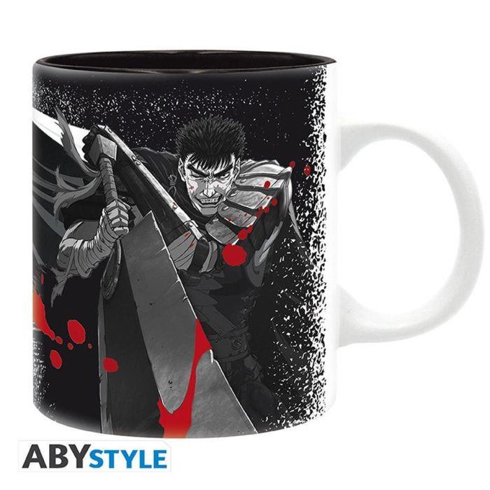ABYstyle Taza BERSERK Guts y Griffith 320 ml Cerámica Oficial, Apta Microondas y Lavavajillas, Ideal Regalo en Caja ABYstyle Taza BERSERK Guts y Griffith 320 ml Cerámica Oficial, Apta Microondas y Lavavajillas, Ideal Regalo en Caja