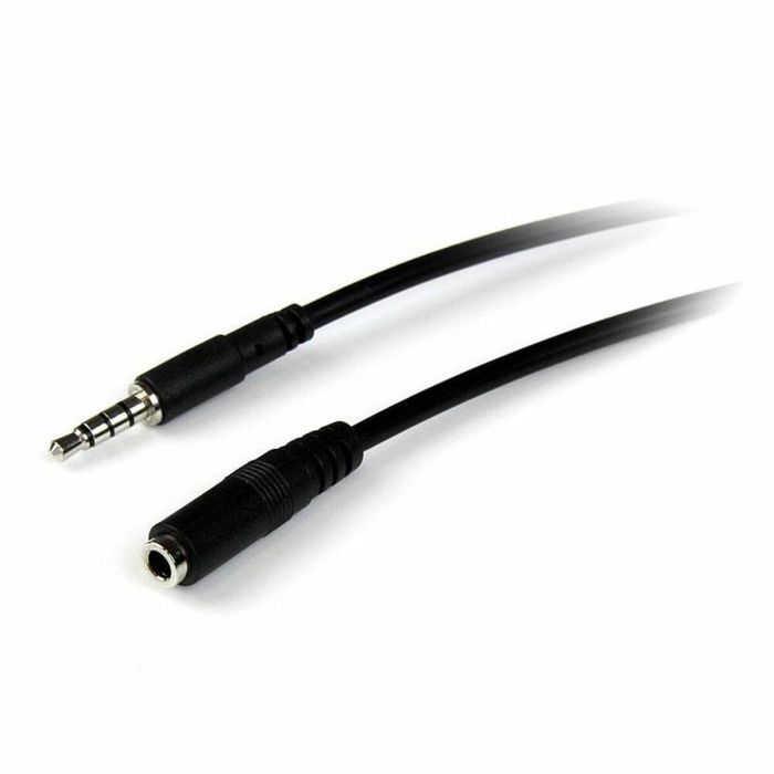 Cable Alargador Jack (3,5 mm) Startech MUHSMF1M Negro 1 m