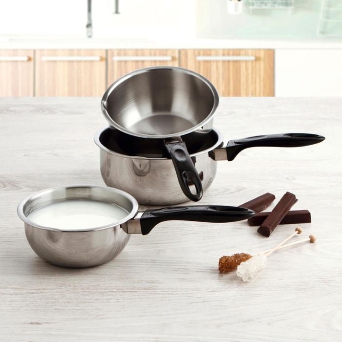 Quid Cazo Acero Inoxidable Aneto 14 cm con Mango de Baquelita Apto para Todas las Cocinas Inducción Gas Vitrocerámica y Lavavajillas 1 Quid Cazo Acero Inoxidable Aneto 14 cm con Mango de Baquelita Apto para Todas las Cocinas Inducción Gas Vitrocerámica y Lavavajillas 1