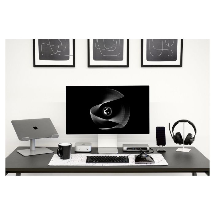 Kensington Auriculares Gaming H3000 PROVC, Diadema Bluetooth 5.2, Negro, 60h Batería, Cancelación Ruido, Micrófono Boom, USB-C, Para PC, PS, Xbox, Android, iOS