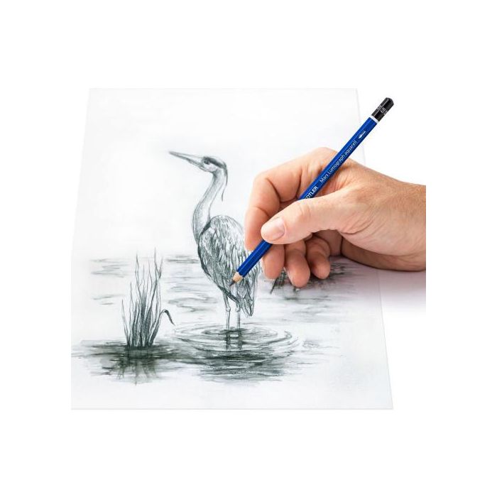 Lapiz De Grafito Staedtler Design Journey 100A Lumograph Aquarell Blister De 3 3