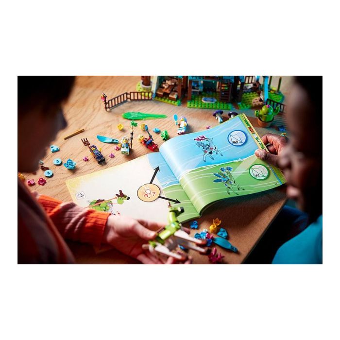 Lego DREAMZzz 71459 Establo de Criaturas de Ensueño, Juguete de Granja con Figura de Ciervo 2 en 1