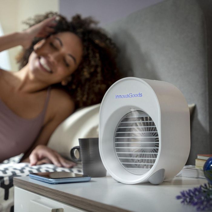 Mini Climatizador Humidificador por Ultrasonidos con LED Koolizer InnovaGoods 11 Mini Climatizador Humidificador por Ultrasonidos con LED Koolizer InnovaGoods 11