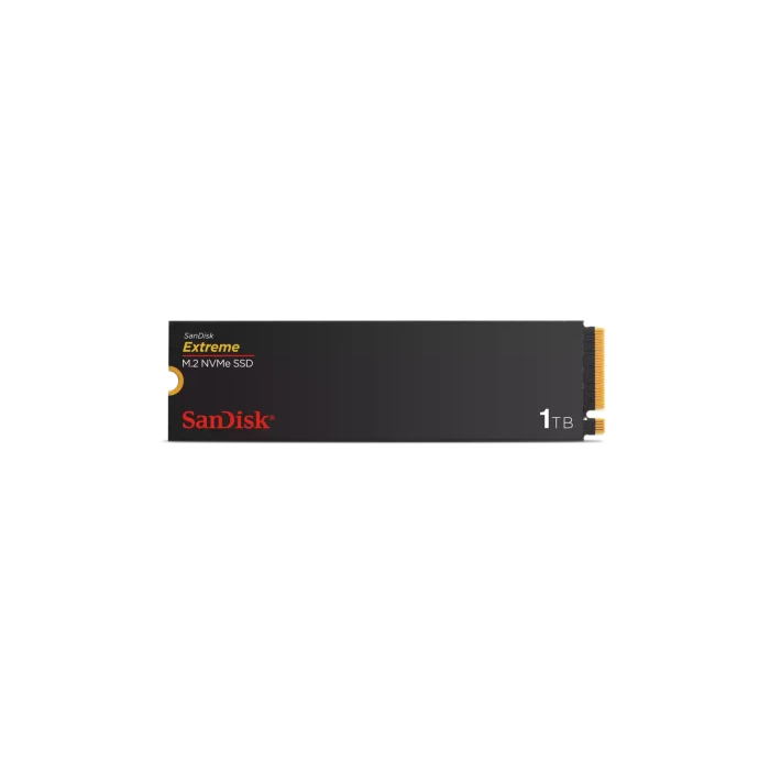 SanDisk Extreme 1TB, M.2 2280 PCIe Gen 4 NVMe, con velodidad de lectura de hasta 5150 MB/s SanDisk Extreme 1TB, M.2 2280 PCIe Gen 4 NVMe, con velodidad de lectura de hasta 5150 MB/s