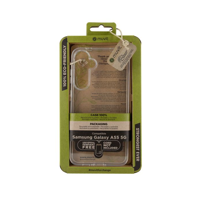 Funda para Móvil Muvit for Change Galaxy A55 5G 0 Funda para Móvil Muvit for Change Galaxy A55 5G 0