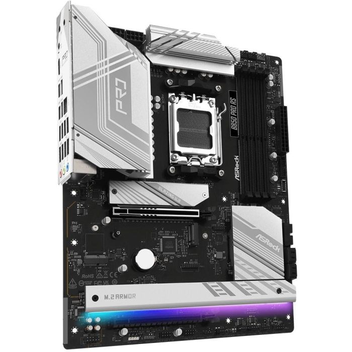ASRock B850 Pro RS AMD B850 Socket AM5 ATX, Compatible con AMD Ryzen 7000/8000/9000, DDR5-SDRAM, 90-MXBQK0-A0UAYZ 3