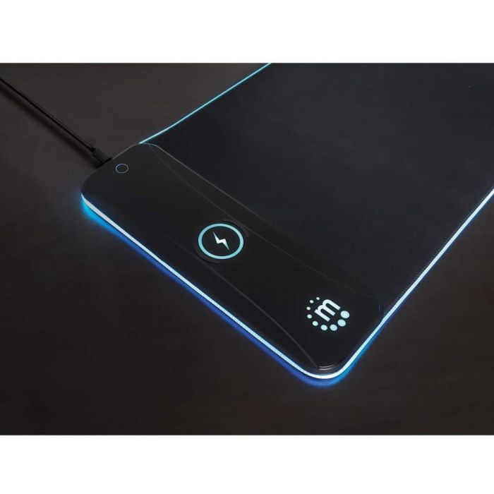 MANHATTAN XXL RGB LED Gaming-Mauspad mit Indutionsladegerät 5