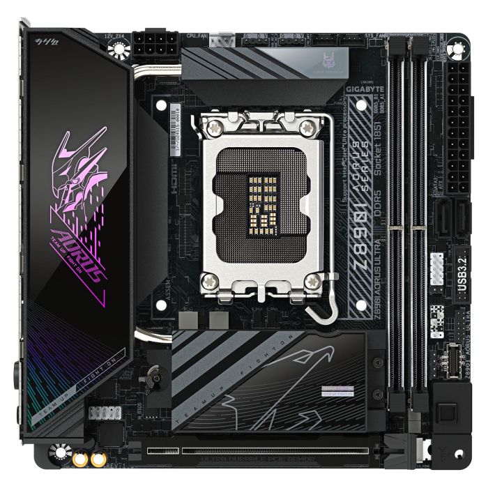 Gigabyte Z890I AORUS ULTRA Placa Base LGA 1851 DDR5 Wi-Fi 7 mini-ITX 1 Gigabyte Z890I AORUS ULTRA Placa Base LGA 1851 DDR5 Wi-Fi 7 mini-ITX 1