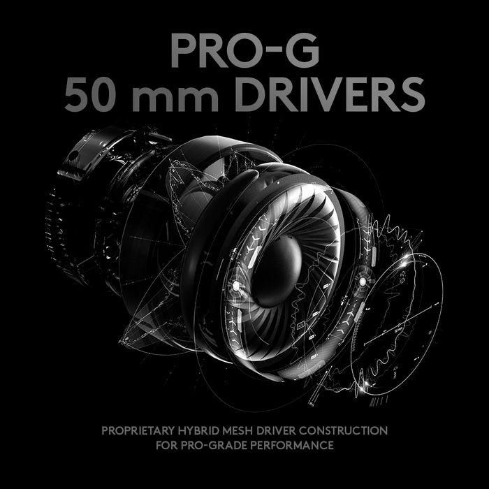 Logitech Pro Gaming X Auriculares con BLUE VO!CE y DTS Headphone:X 2.0 para sonido envolvente de 7.1 canales 13