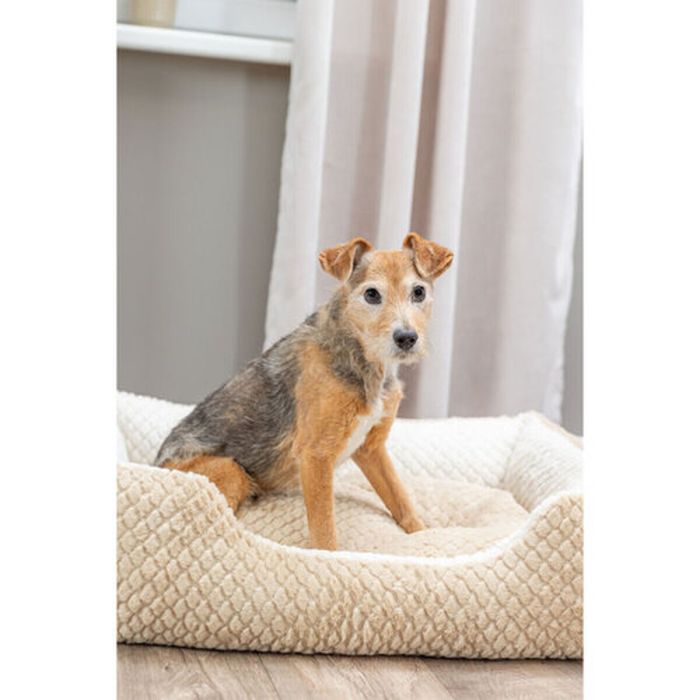 Cama para Perro Trixie Kaline Mio Marrón Crema 80 x 65 cm 1 Cama para Perro Trixie Kaline Mio Marrón Crema 80 x 65 cm 1
