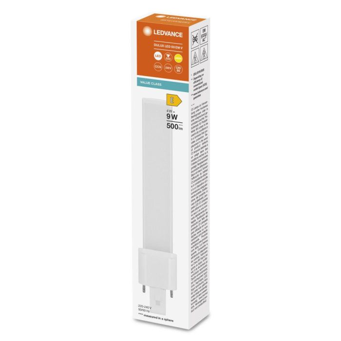 [LVE-4058075822979] Lámpara LED Ledvance/DULUX G23 4W 500Lm 3000K 120º IP20 1