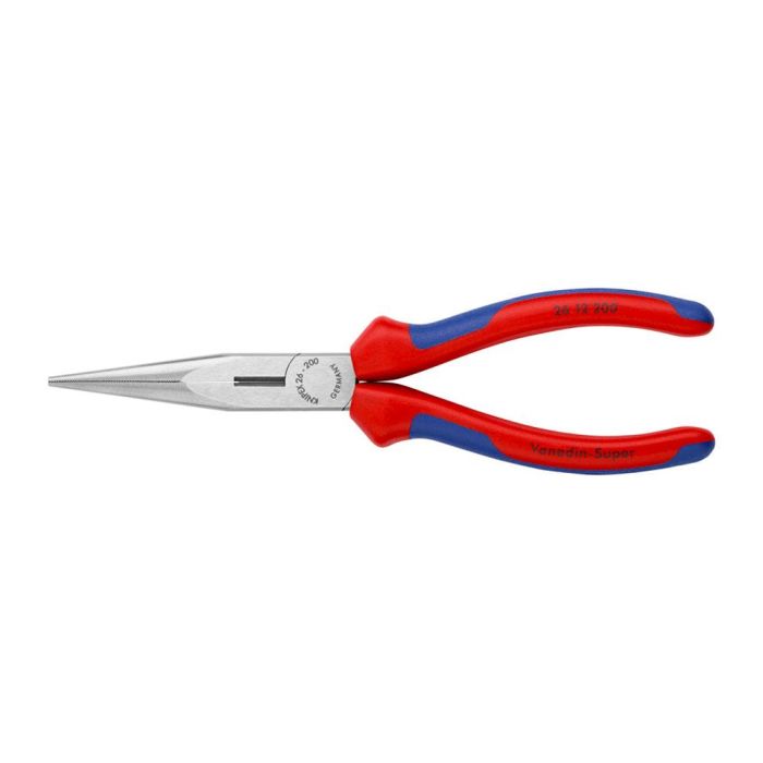 Knipex Alicates de punta larga con cortador, boca cigüeña, 200 mm 1 Knipex Alicates de punta larga con cortador, boca cigüeña, 200 mm 1