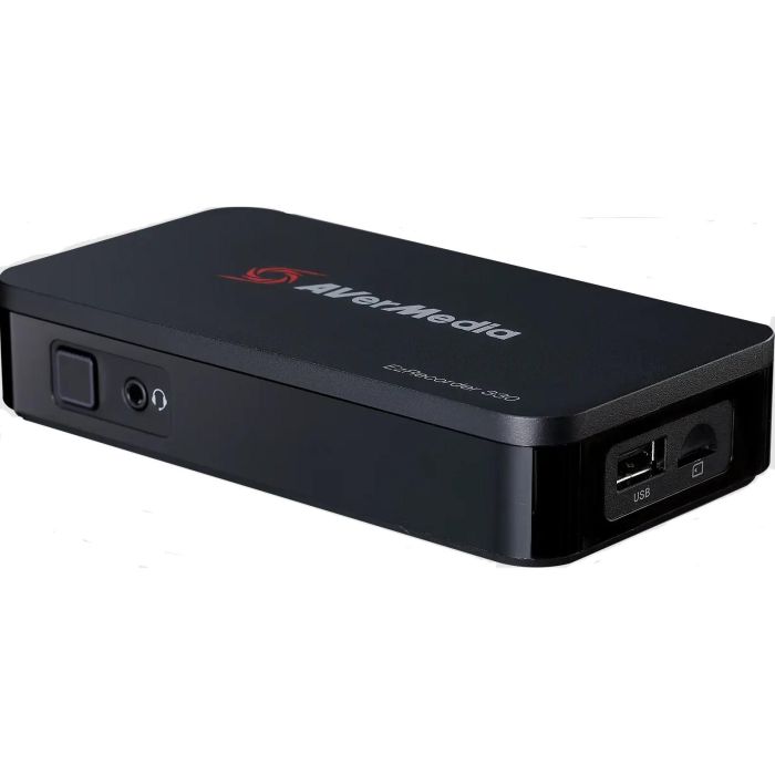 AVerMedia ER330 Video Capture Box EzRecorder 4K 60fps HDMI, Grabador de Video con Ranura MicroSD
