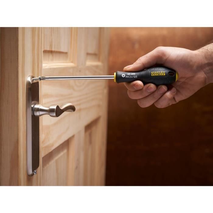 STANLEY FATMAX FMHT65426-0 - Juego de 12 Destornilladores para Electricista, Mecánico, Phillips y Pozidriv 3