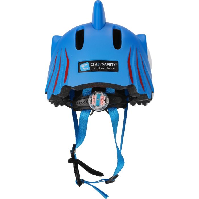 Casco de bicicleta - CRAZY SAFETY - Tiburón - Talla S (49-55 cm) 1 Casco de bicicleta - CRAZY SAFETY - Tiburón - Talla S (49-55 cm) 1