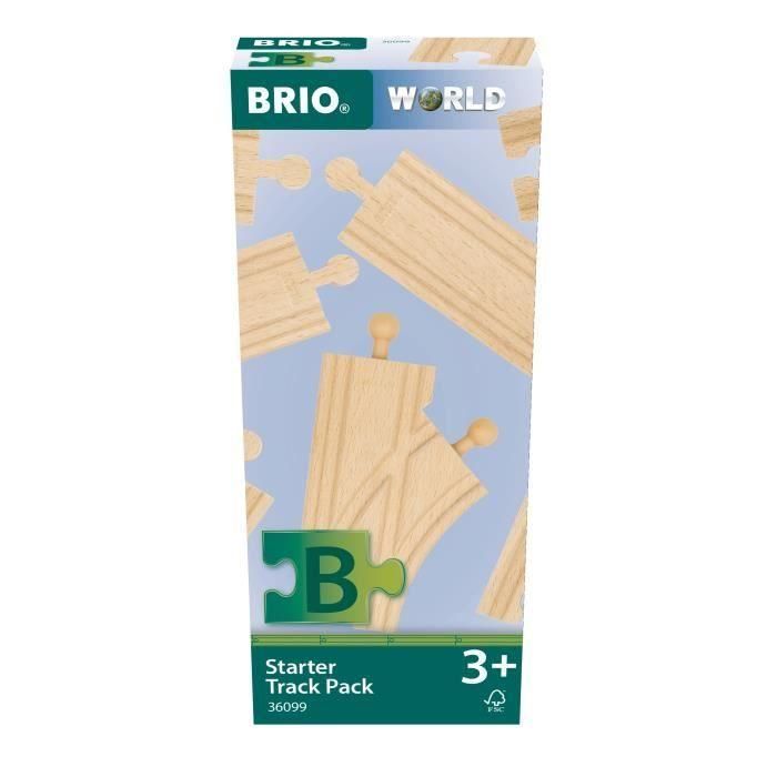 Caja de Inicio BRIO - 12 Rieles - Pack B-7312350360998-A partir de 3 años Caja de Inicio BRIO - 12 Rieles - Pack B-7312350360998-A partir de 3 años