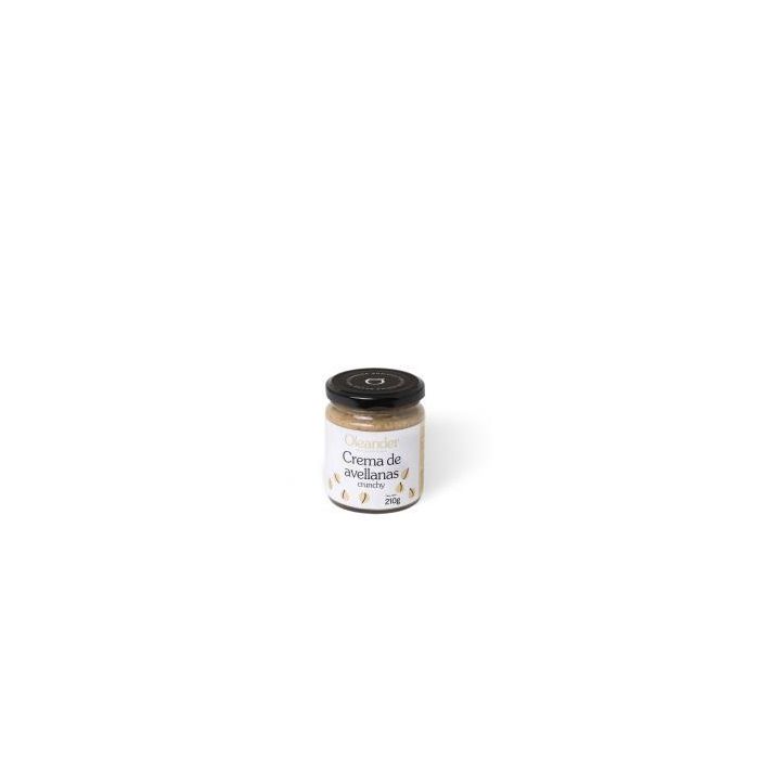 OLEANDER Crema de Avellana Crunchy 210g - Ecológica, Sin Gluten, Sin Lactosa, Vegana