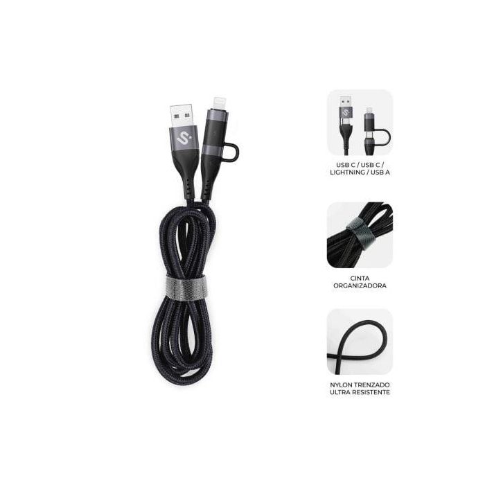Cable HDMI Subblim SUBCAB-4IN101 1 Cable HDMI Subblim SUBCAB-4IN101 1