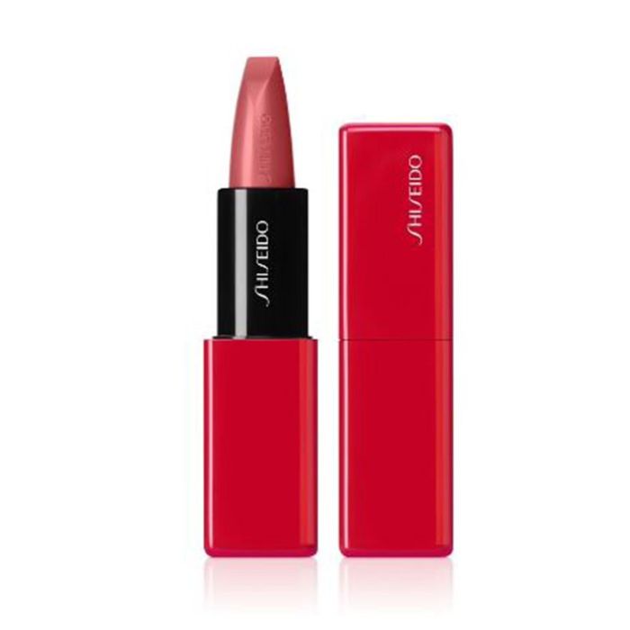 Shiseido TECHNOSATIN Gel Lipstick #405 Playback - Barra de Labios Hidratante 24h, Color Intenso, Acabado Satinado, 3,30g