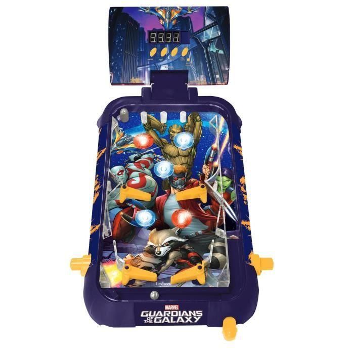 Máquina de Pinball Electrónica Guardianes de la Galaxia con efectos de luz y sonido (inglés) 2 Máquina de Pinball Electrónica Guardianes de la Galaxia con efectos de luz y sonido (inglés) 2