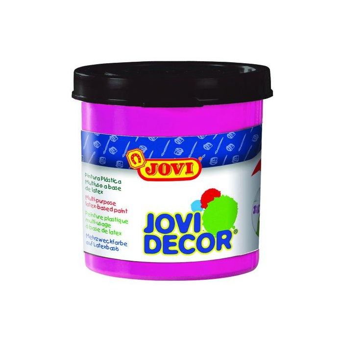 Pintura Latex Jovi Decor 55 Ml (Bote) Magenta Caja De 6