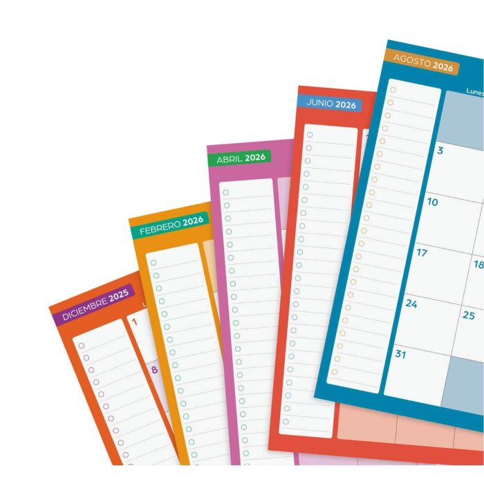 Finocam 537070426 Agenda Escolar 2025-2026 1 Día Página Curso Cosmo 4º Aqua+ Tapa Dura Espiral 155x212 mm Finocam 537070426 Agenda Escolar 2025-2026 1 Día Página Curso Cosmo 4º Aqua+ Tapa Dura Espiral 155x212 mm