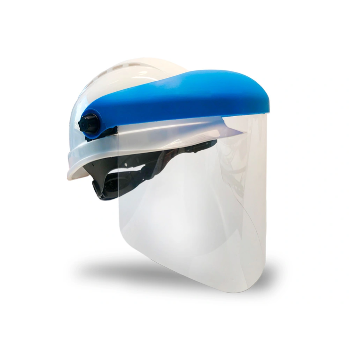 Faru Pantalla para Casco A20C con Visera y Protector Barbilla Azul 200x300 mm Seguridad en el Trabajo 4