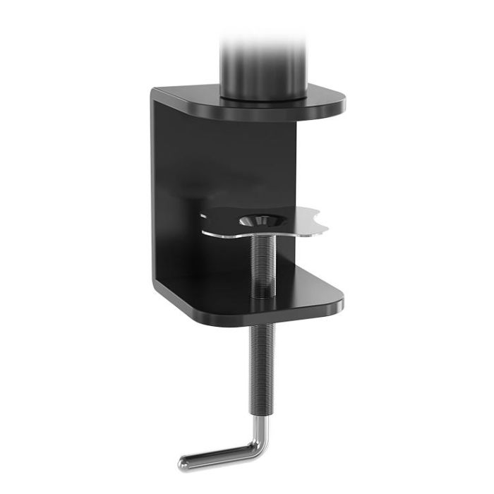 Nox NXLITESNGLSTAND - Soporte de Monitor de Escritorio con Brazo Ajustable para 1 Pantalla de 13 a 27 Pulgadas, Giro 180°, Inclinación, Color Negro