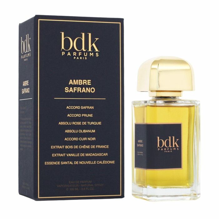 Perfume Unisex BDK Parfums Ambre Safrano EDP 100 ml Perfume Unisex BDK Parfums Ambre Safrano EDP 100 ml